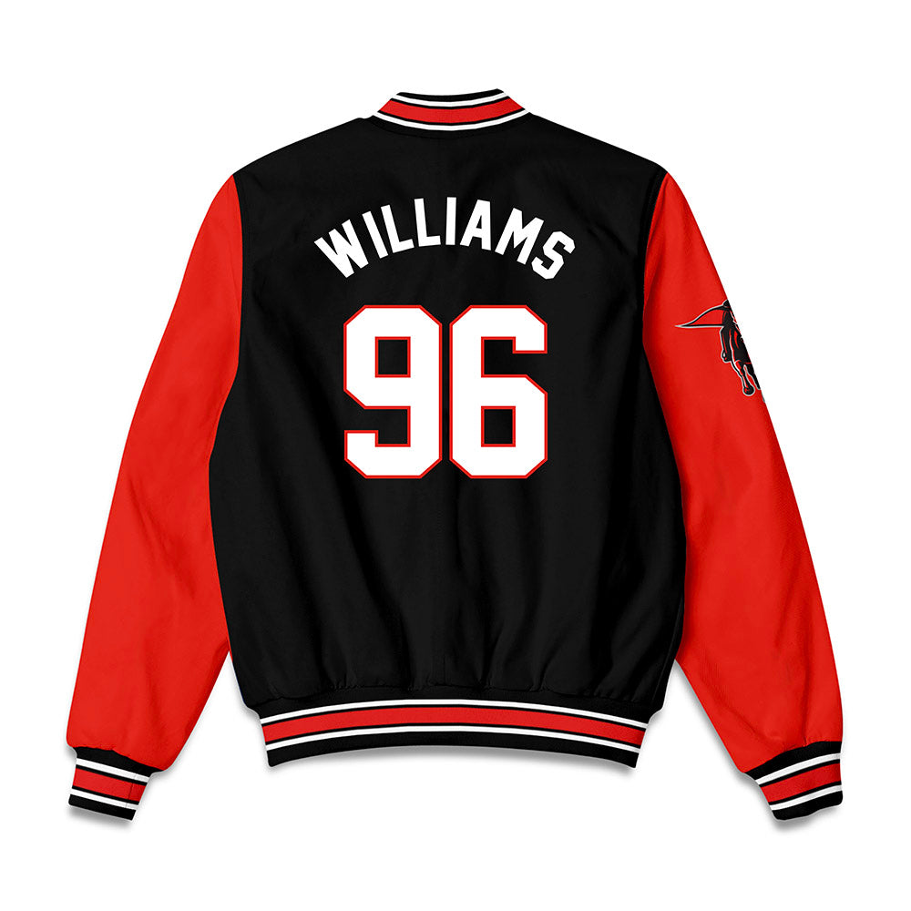 Texas Tech - NCAA Football : Keyshawn Williams - Bomber Jacket-1