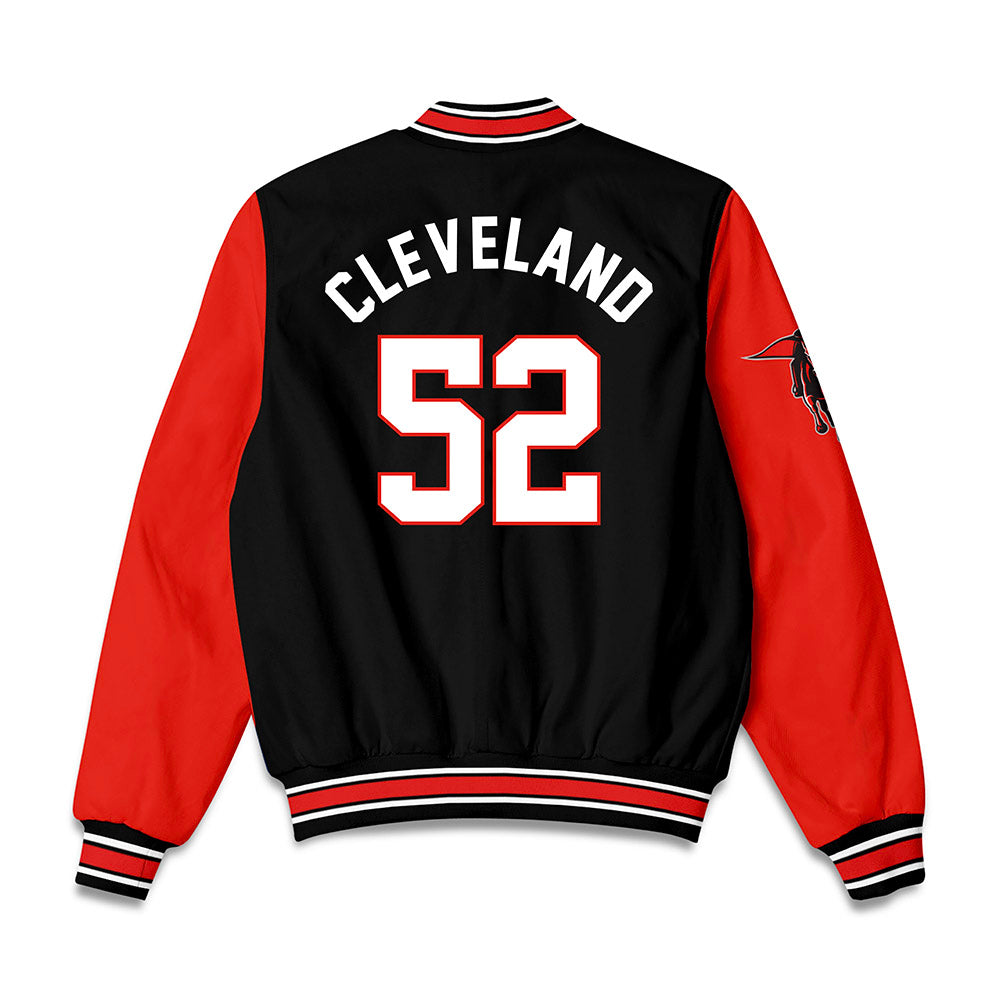 Texas Tech - NCAA Football : Cash Cleveland - Bomber Jacket-1