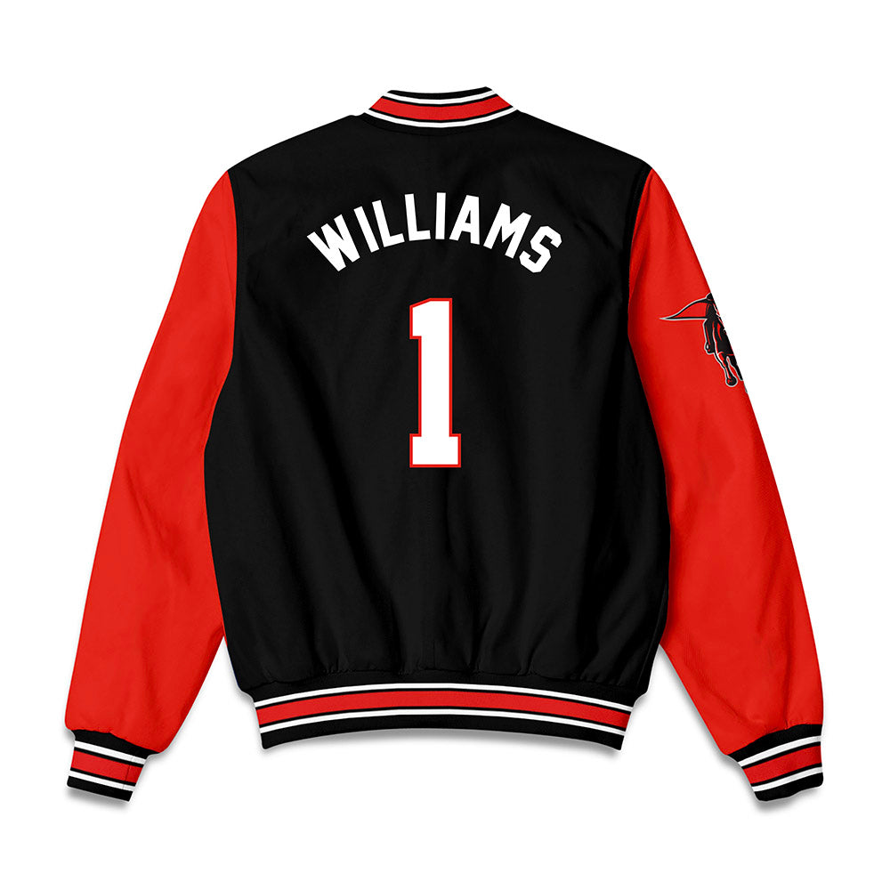 Texas Tech - NCAA Softball : Mia Williams - Bomber Jacket-1