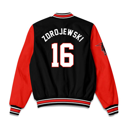Texas Tech - NCAA Women's Soccer : Taylor Zdrojewski - Bomber Jacket-1