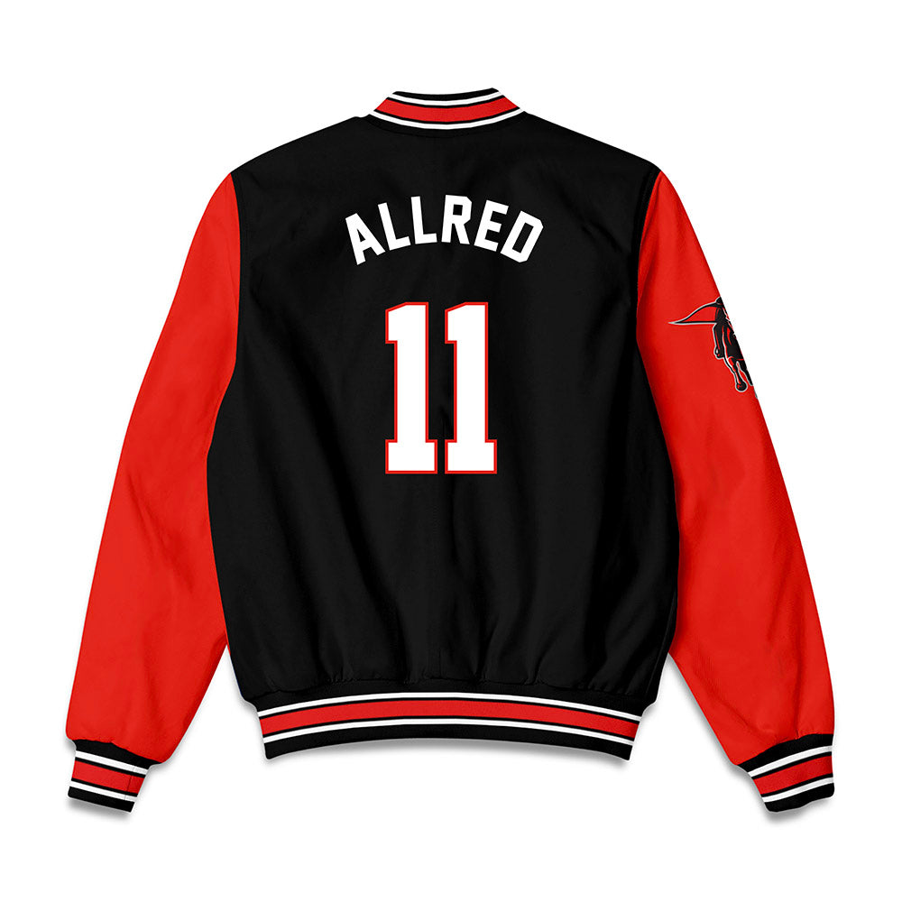 Texas Tech - NCAA Softball : Lauren Allred - Bomber Jacket-1