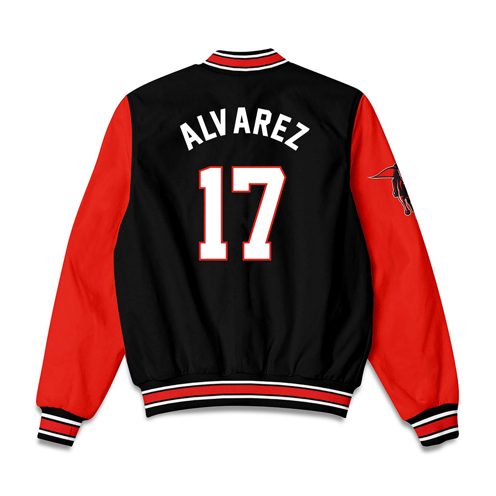 Texas Tech - NCAA Women's Soccer : Lauren Alvarez - Bomber Jacket-1