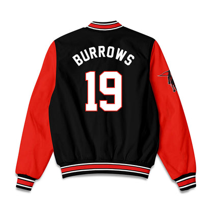 Texas Tech - NCAA Women's Soccer : Jules Burrows - Bomber Jacket-1