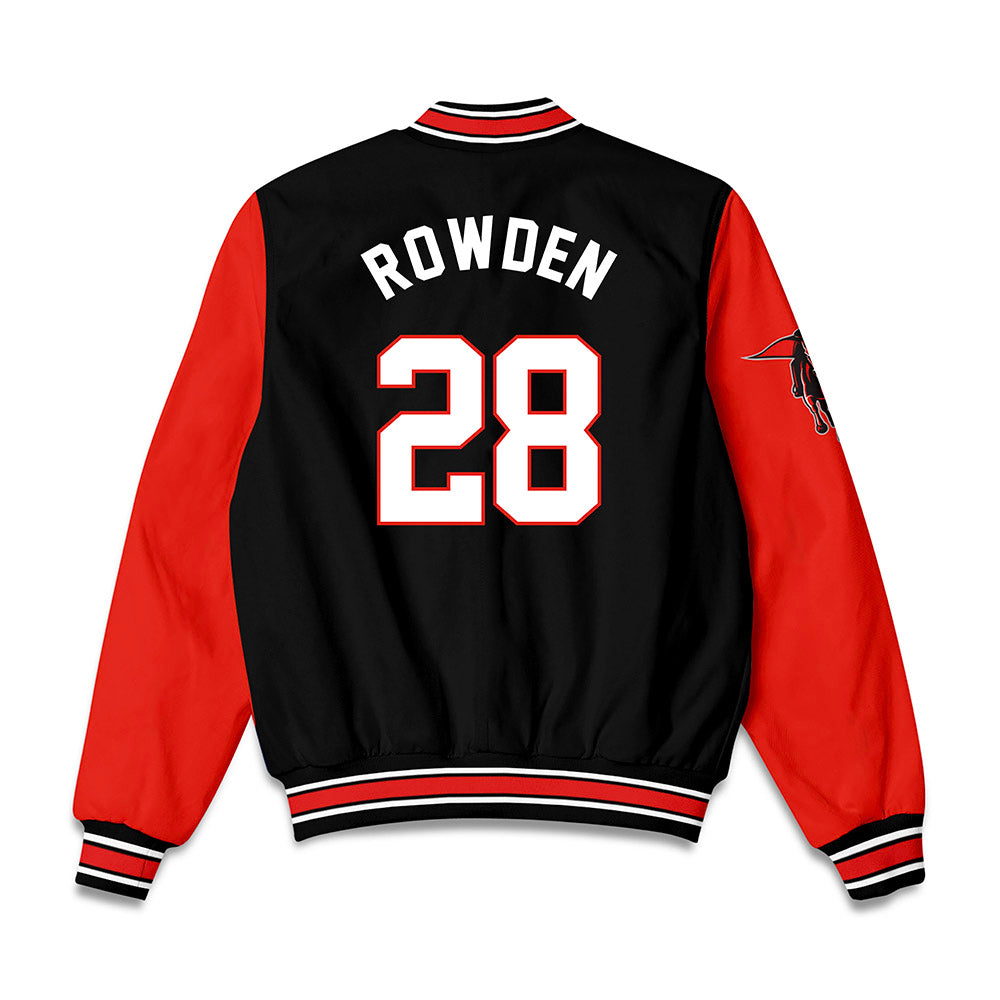 Texas Tech - NCAA Football : Ashton Rowden - Bomber Jacket-1