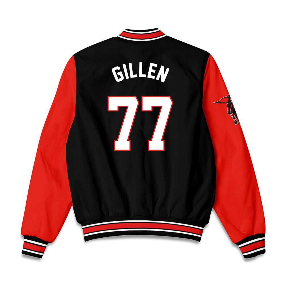 Texas Tech - NCAA Football : Elias Gillen - Bomber Jacket-1