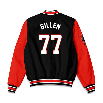 Texas Tech - NCAA Football : Elias Gillen - Bomber Jacket-1