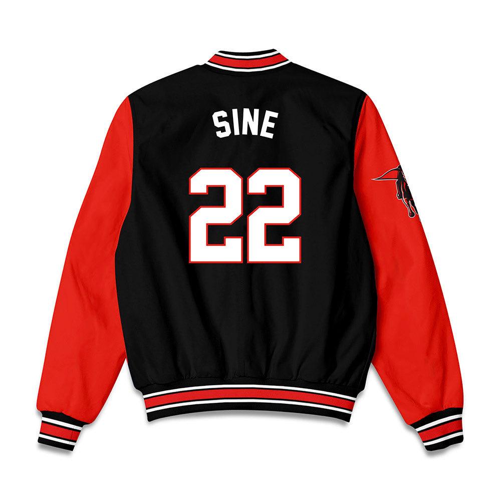 Texas Tech - NCAA Women's Soccer : Tabitha "Abbi" Sine - Bomber Jacket-1
