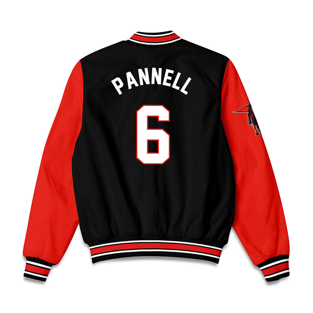 Texas Tech - NCAA Softball : Taylor Pannell - Bomber Jacket-1