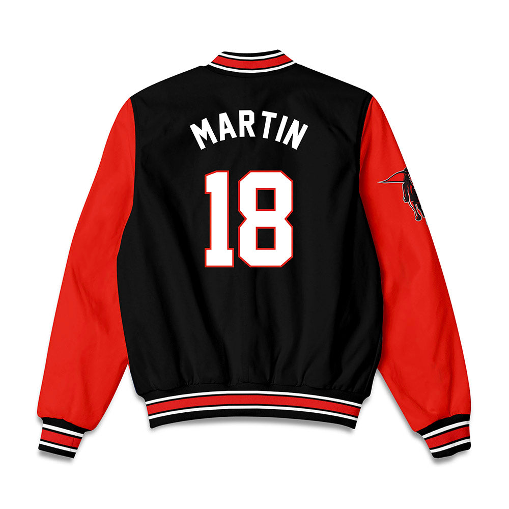 Texas Tech - NCAA Football : SVioarean Martin - Bomber Jacket-1