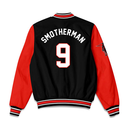 Texas Tech - NCAA Women's Volleyball : Maddie Smotherman - Bomber Jacket-1