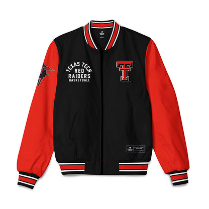 Texas Tech - NCAA Men's Basketball : Marial Akuentok - Bomber Jacket-0
