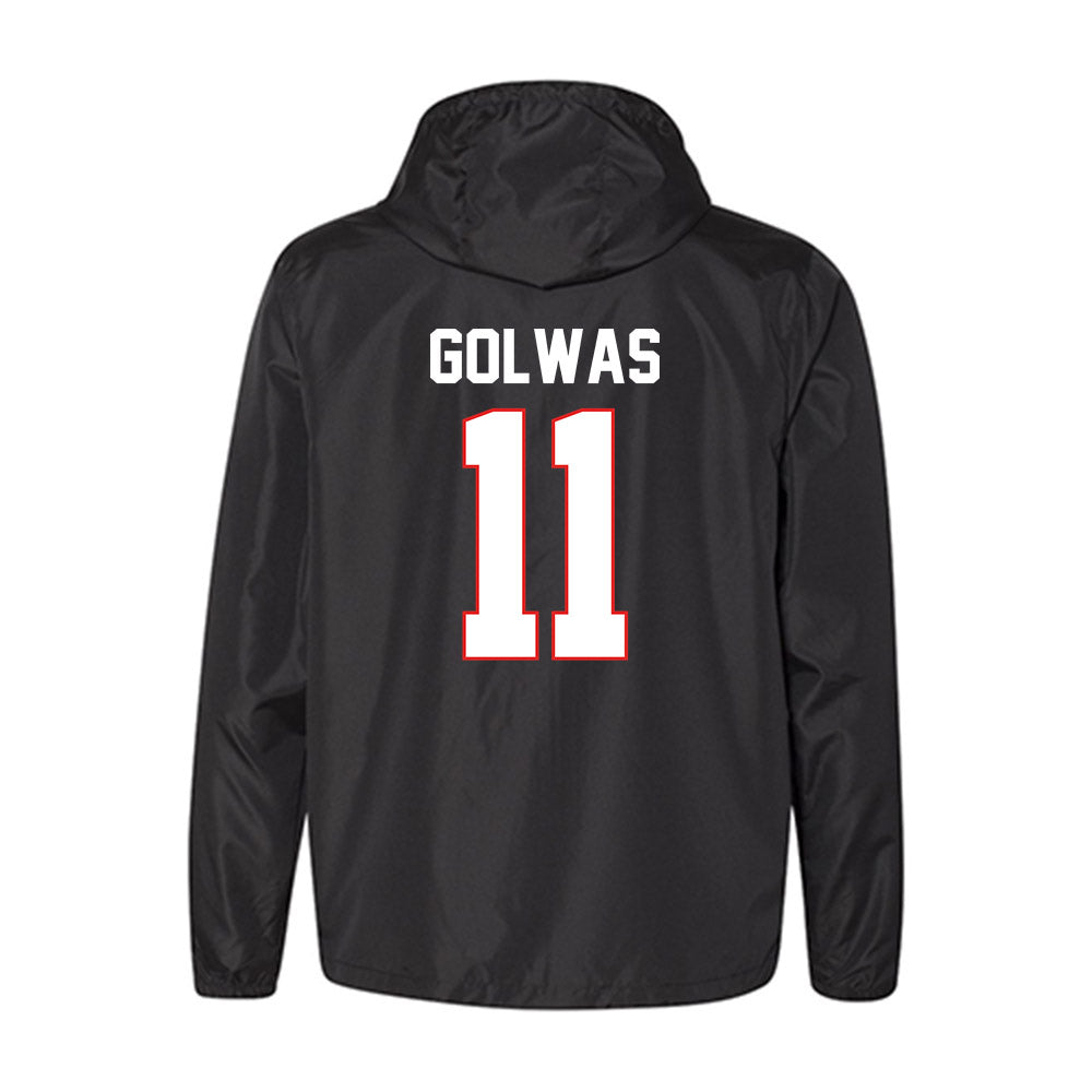 Texas Tech - NCAA Football : Brock Golwas - Windbreaker-1