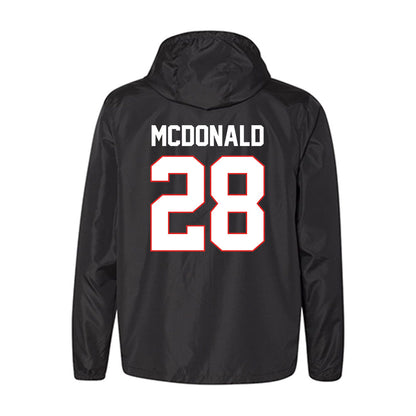 Texas Tech - NCAA Football : Bray Mcdonald - Windbreaker-1