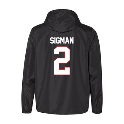 Texas Tech - NCAA Women's Volleyball : Gretchen Sigman - Windbreaker-1