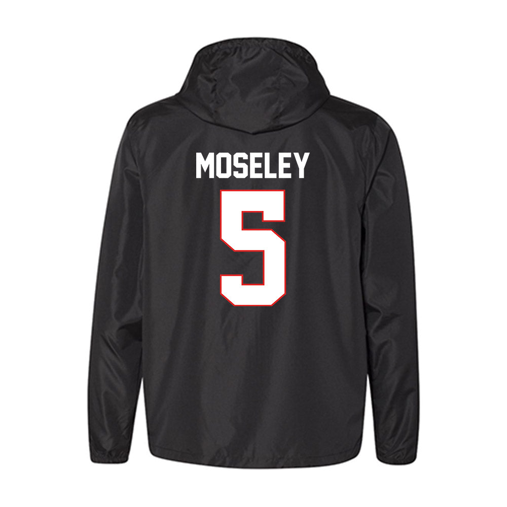 Texas Tech - NCAA Men's Basketball : Josiah Moseley - Windbreaker-1