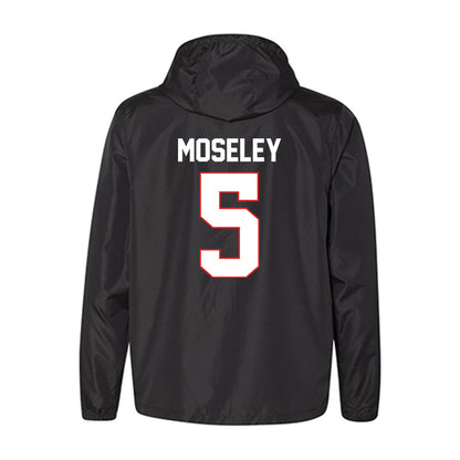 Texas Tech - NCAA Men's Basketball : Josiah Moseley - Windbreaker-1