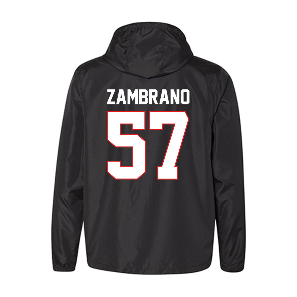 Texas Tech - NCAA Football : Hunter Zambrano - Windbreaker-1