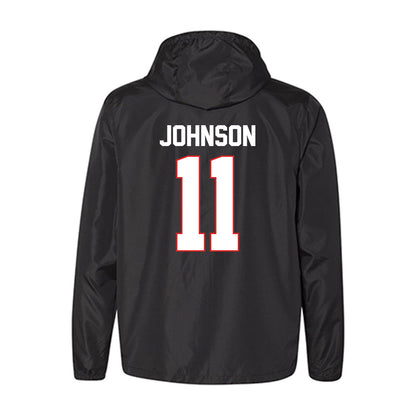 Texas Tech - NCAA Women's Volleyball : Tatum Johnson - Windbreaker-1