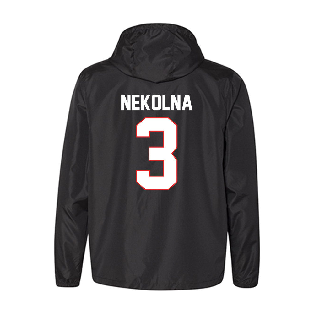 Texas Tech - NCAA Women's Basketball : Julie Nekolna - Windbreaker-1