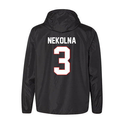 Texas Tech - NCAA Women's Basketball : Julie Nekolna - Windbreaker-1