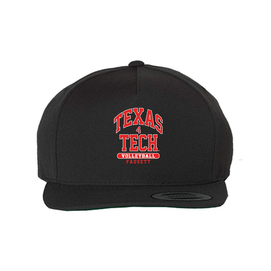 Texas Tech - NCAA Women's Volleyball : Ally Fausett - Snapback Hat-0
