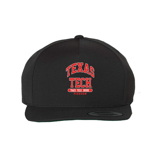 Texas Tech - NCAA Women's Track & Field : Amori Pierson - Snapback Hat-0