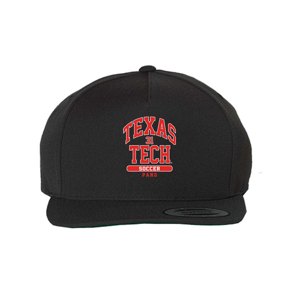 Texas Tech - NCAA Women's Soccer : Logan Pang - Snapback Hat-0