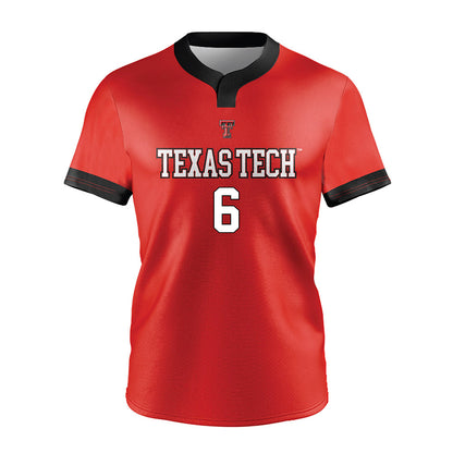 Texas Tech - NCAA Softball : Taylor Pannell - Jersey-0