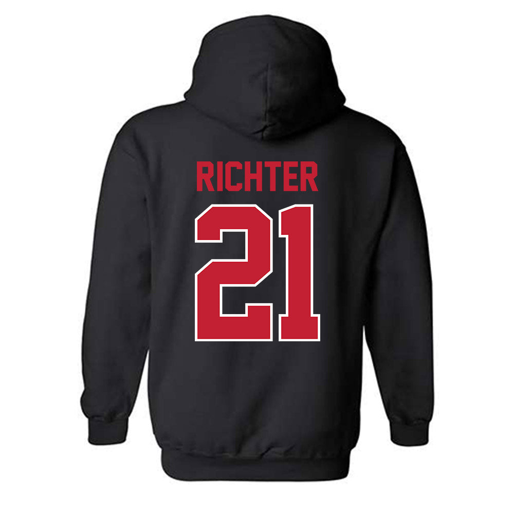 Georgia - NCAA Women's Volleyball : Alexandra Richter - Classic Shersey Hooded Sweatshirt-1