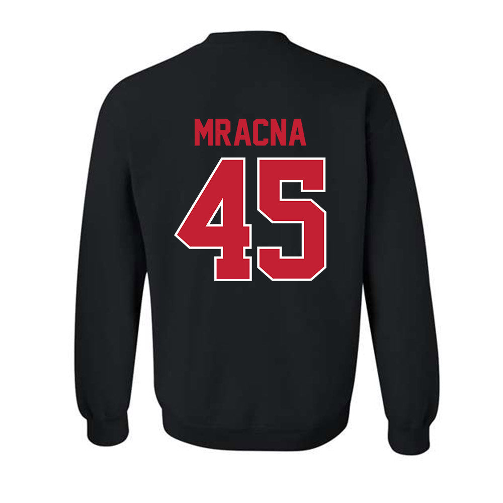 Georgia - NCAA Baseball : Christian Mracna - Classic Shersey Crewneck Sweatshirt-1