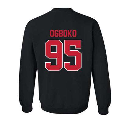 Georgia - NCAA Football : Nnamdi Ogboko - Classic Shersey Crewneck Sweatshirt-1