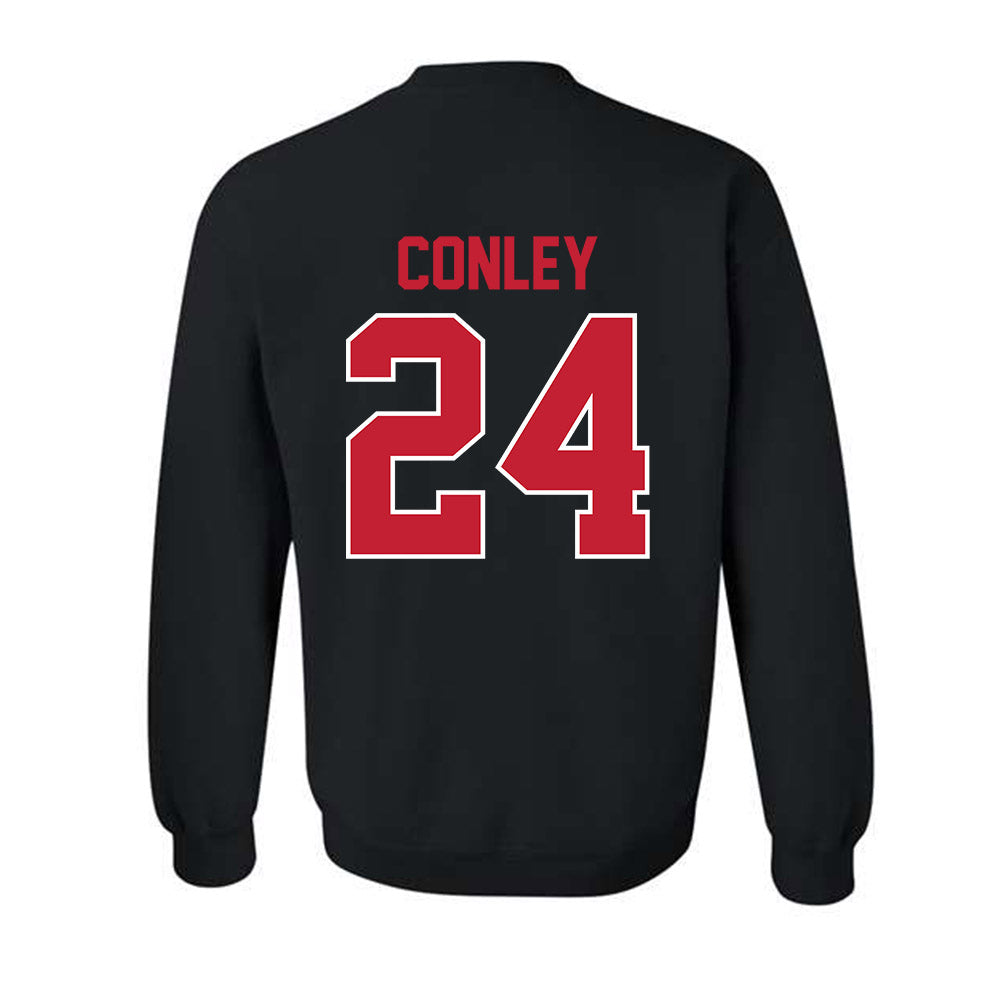 Georgia - NCAA Football : Braylon Conley - Classic Shersey Crewneck Sweatshirt-1