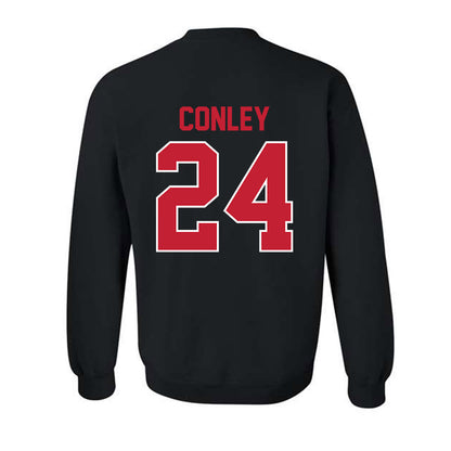 Georgia - NCAA Football : Braylon Conley - Classic Shersey Crewneck Sweatshirt-1
