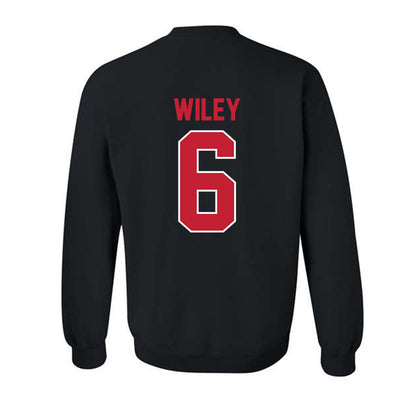 Georgia - NCAA Football : CJ Wiley - Classic Shersey Crewneck Sweatshirt-1