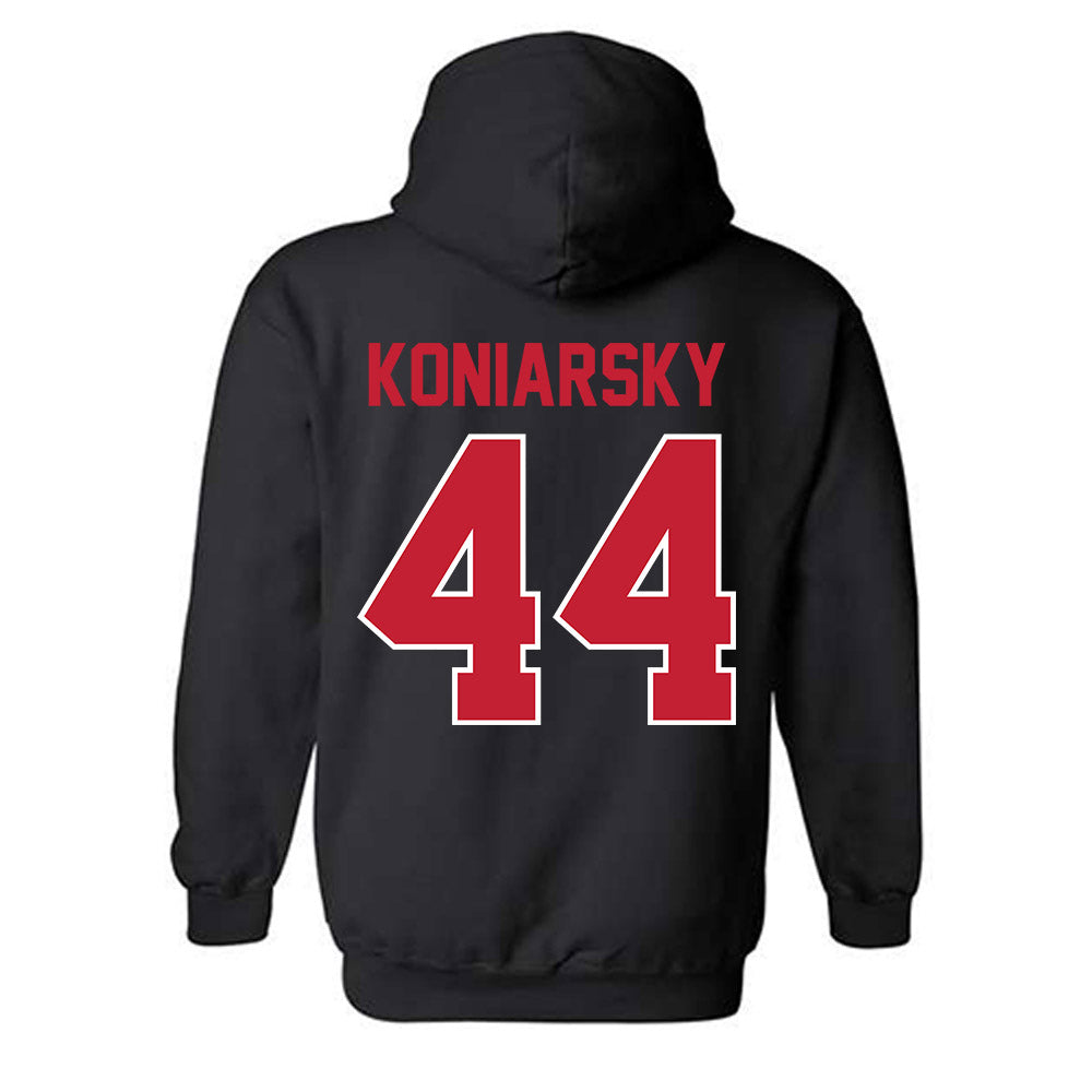 Georgia - NCAA Baseball : Cole Koniarsky - Classic Shersey Hooded Sweatshirt-1