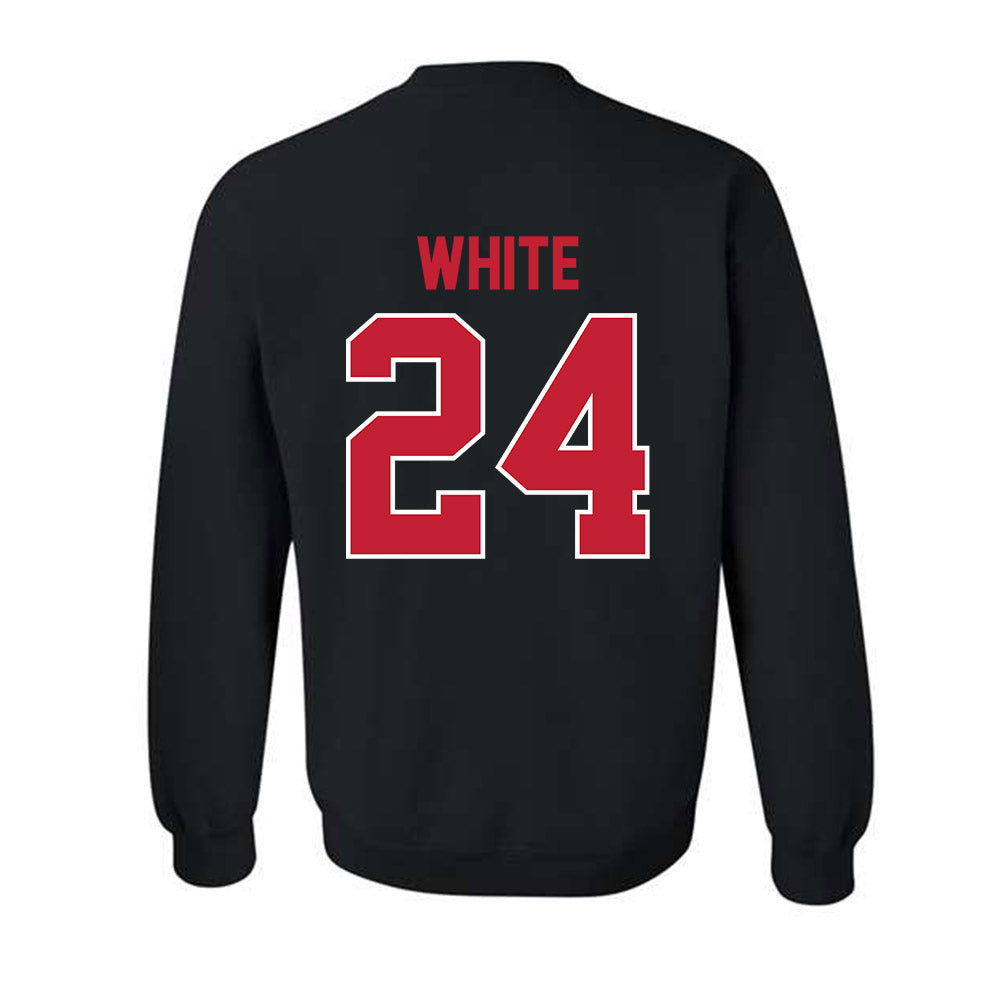 Georgia - NCAA Softball : Esther White - Classic Shersey Crewneck Sweatshirt-1