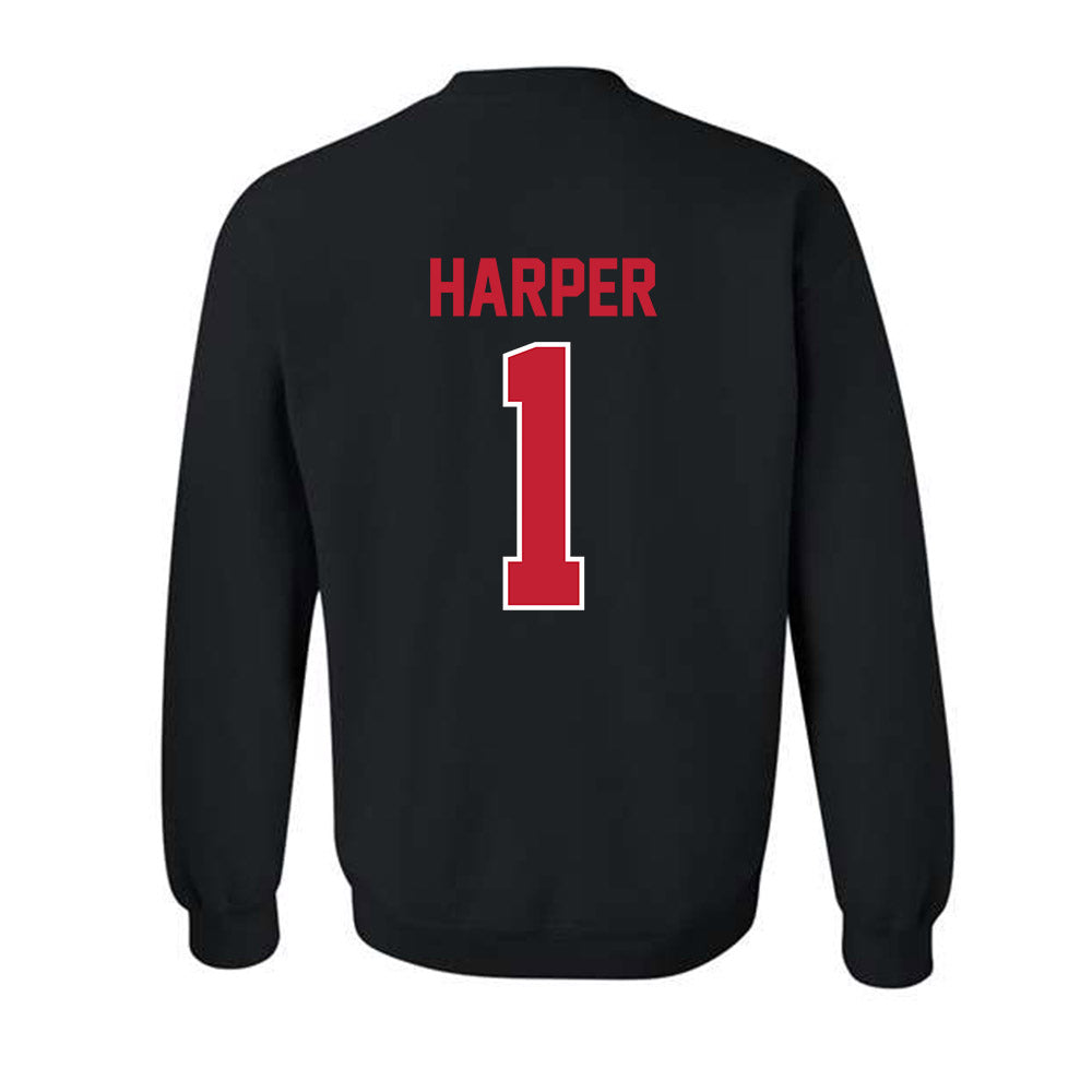 Georgia - NCAA Women's Volleyball : Tori Harper - Classic Shersey Crewneck Sweatshirt-1