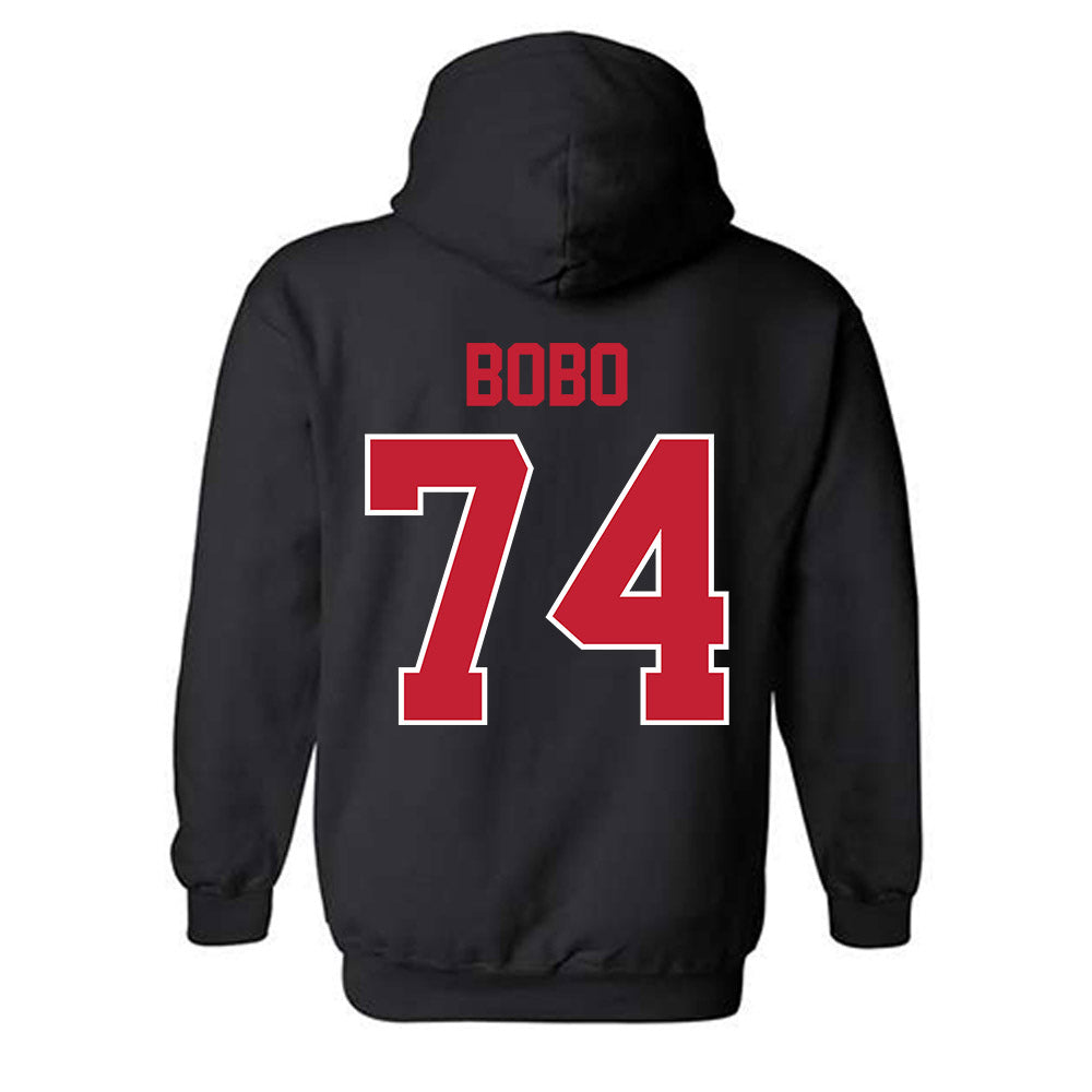 Georgia - NCAA Football : Drew Bobo - Classic Shersey Hooded Sweatshirt-1