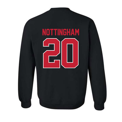 Georgia - NCAA Baseball : Joe Nottingham - Classic Shersey Crewneck Sweatshirt-1