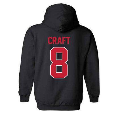 Georgia - NCAA Women's Basketball : Zhen Craft - Classic Shersey Hooded Sweatshirt-1