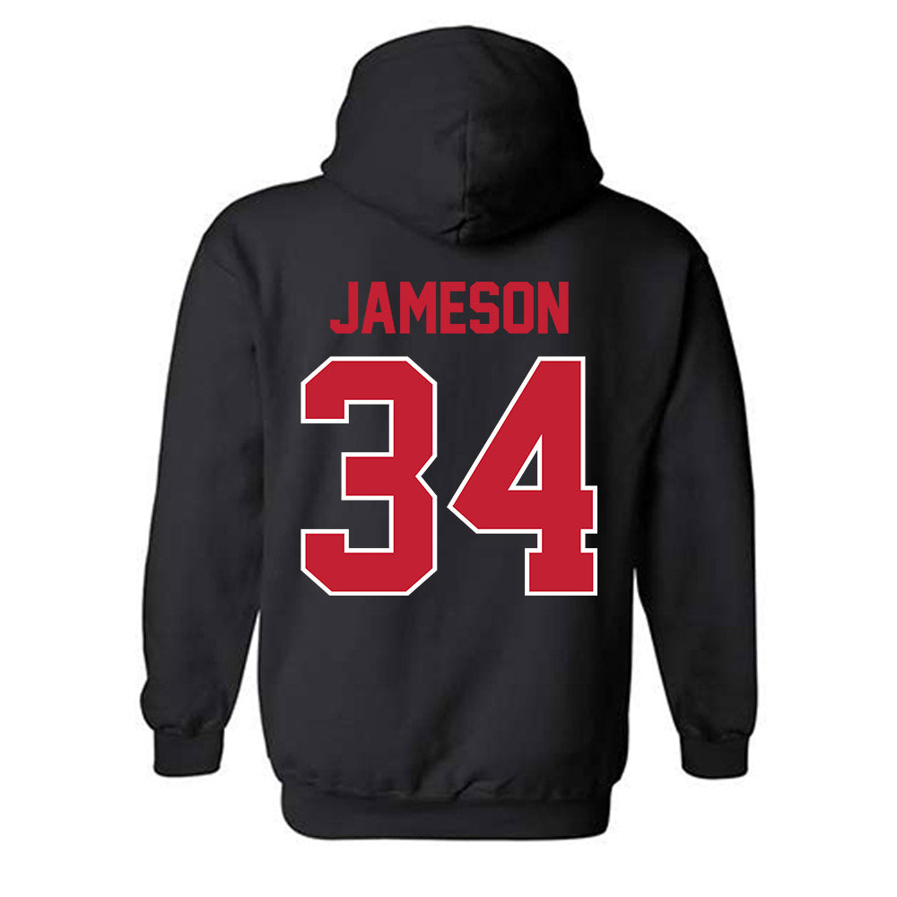 Georgia - NCAA Baseball : Caleb Jameson - Classic Shersey Hooded Sweatshirt-1