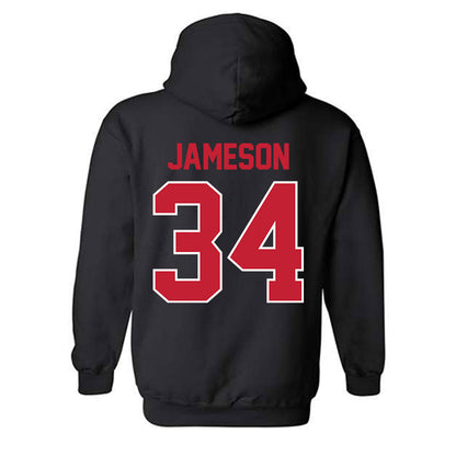 Georgia - NCAA Baseball : Caleb Jameson - Classic Shersey Hooded Sweatshirt-1