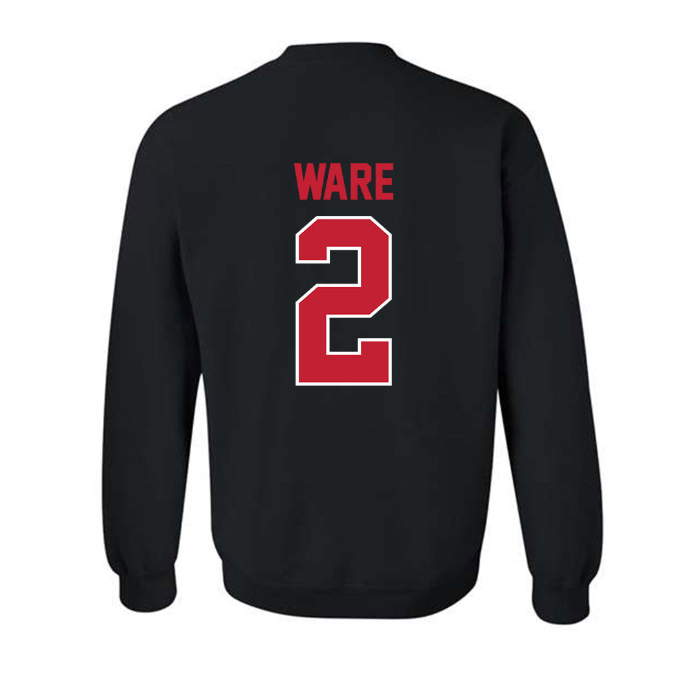 Georgia - NCAA Women's Basketball : Harmonie Ware - Classic Shersey Crewneck Sweatshirt-1