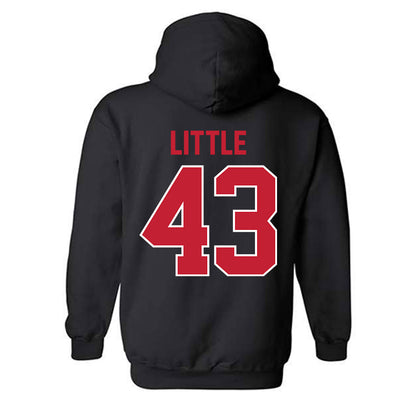 Georgia - NCAA Softball : Ada Little - Classic Shersey Hooded Sweatshirt-1
