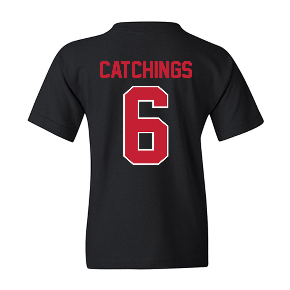 Georgia - NCAA Men's Basketball : Kanon Catchings - Classic Shersey Youth T-Shirt-1
