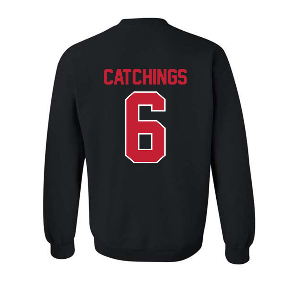 Georgia - NCAA Men's Basketball : Kanon Catchings - Classic Shersey Crewneck Sweatshirt-1