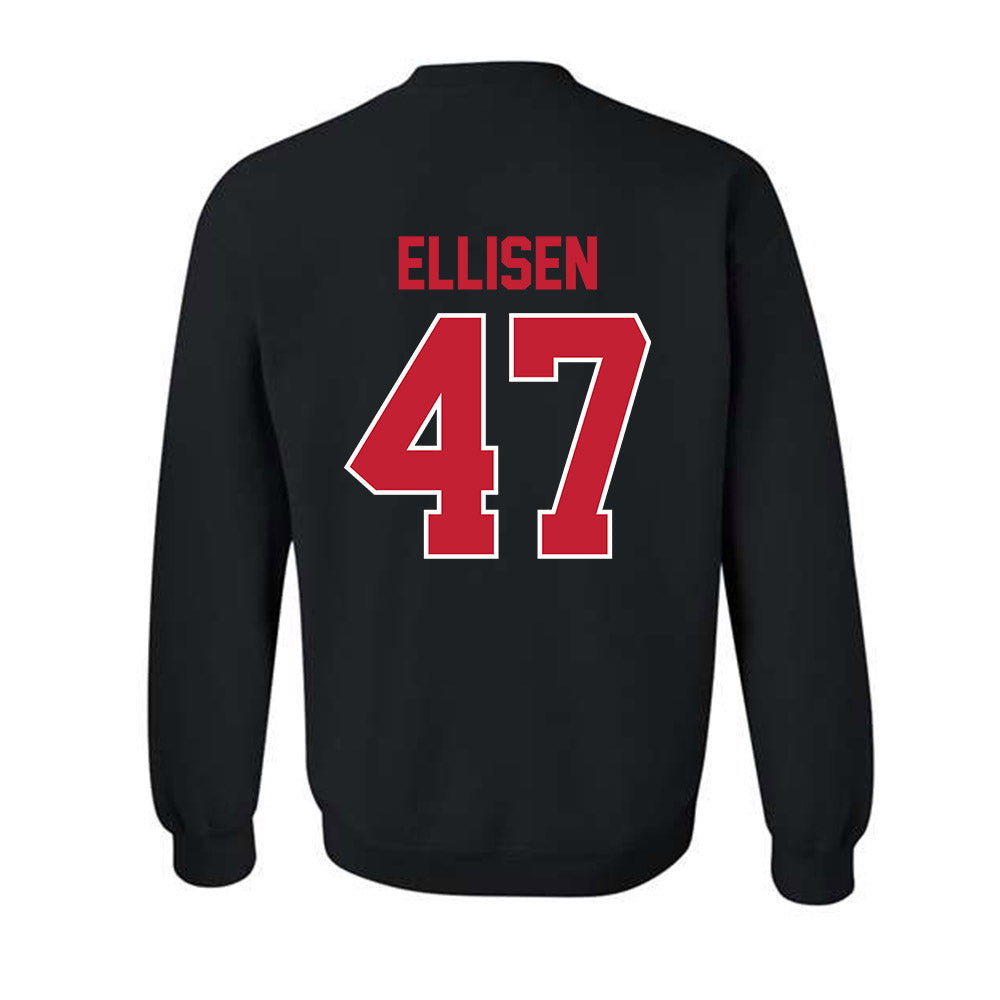 Georgia - NCAA Baseball : Thomas Ellisen - Classic Shersey Crewneck Sweatshirt-1