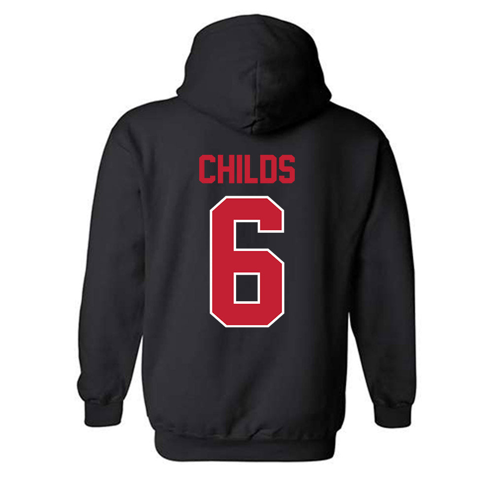 Georgia - NCAA Women's Soccer : Mona Childs - Classic Shersey Hooded Sweatshirt-1