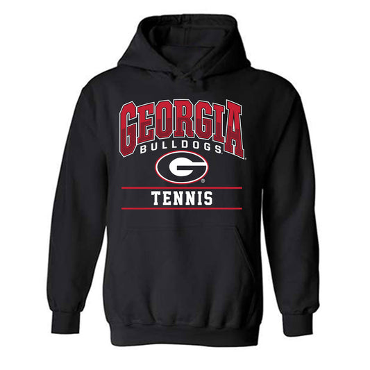 Georgia - NCAA Men's Tennis : Thomas Paulsell - Classic Shersey Hooded Sweatshirt-0