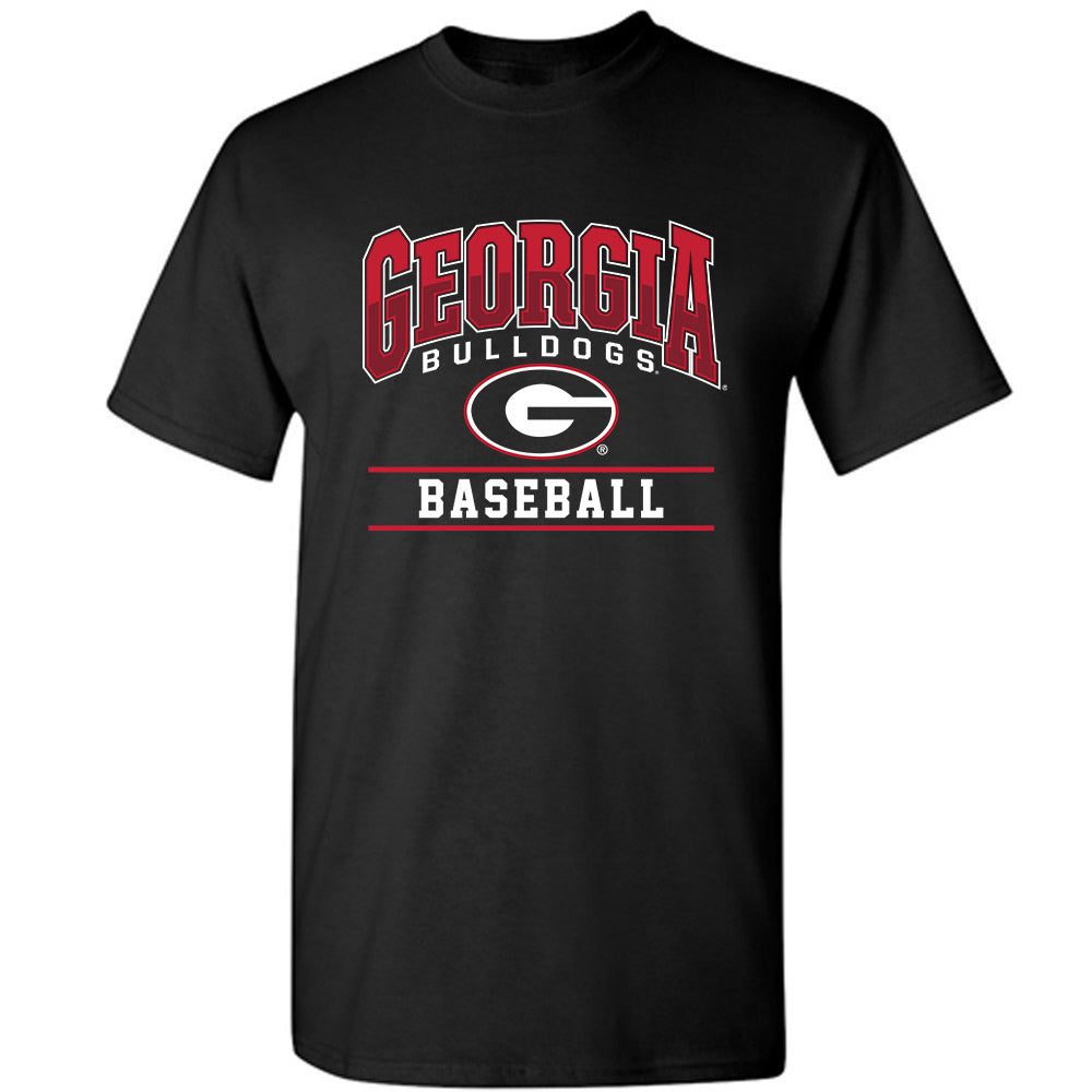 Georgia - NCAA Baseball : Ryan Black - Classic Shersey T-Shirt-0